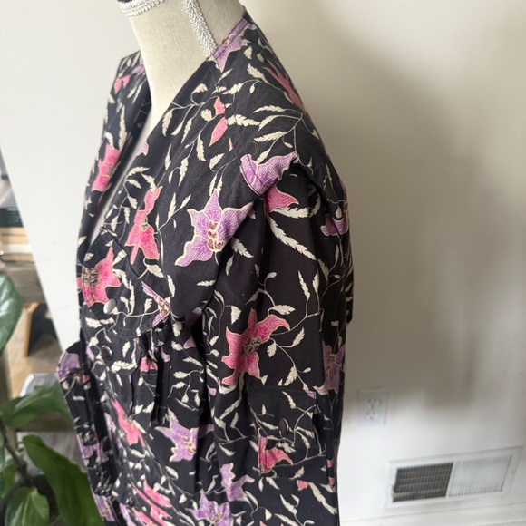 $1,650 ISABEL MARANT GALDINO FLOWER PRINT Jacket 36 / S - Picture 10 of 12